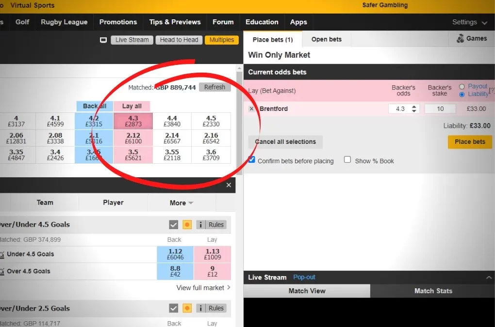 How to become a bookmaker through lay betting
